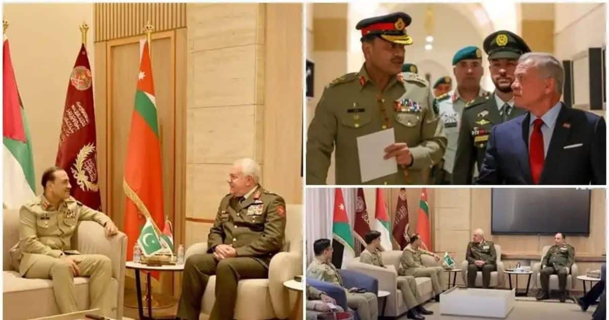Pakistan and Jordan Boost Defense Ties After COAS Munir Meeting with King Abdullah II Pakistan and Jordan Boost Defense Ties After COAS Munir Meeting with King Abdullah II