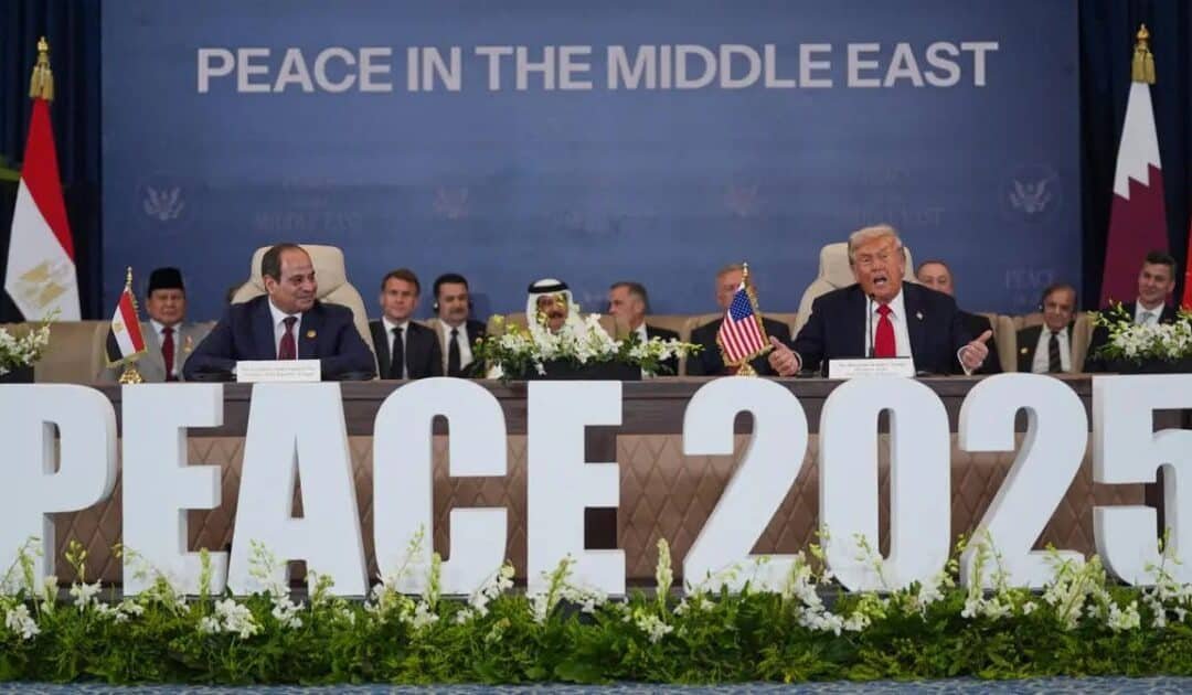 Trump declares ‘Peace’ in Middle East