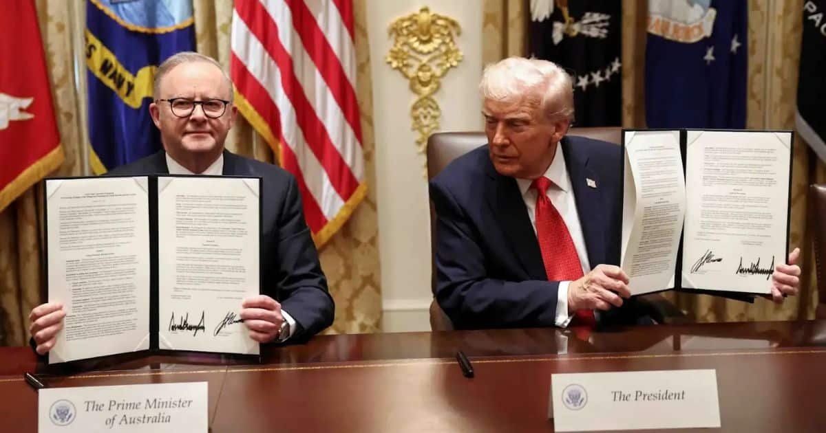 US and Australia Sign $2 Billion Rare Earth Minerals Agreement US and Australia Sign $2 Billion Rare Earth Minerals Agreement