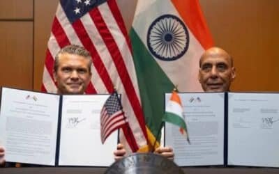United States and India Sign 10-Year Defence Framework Agreement