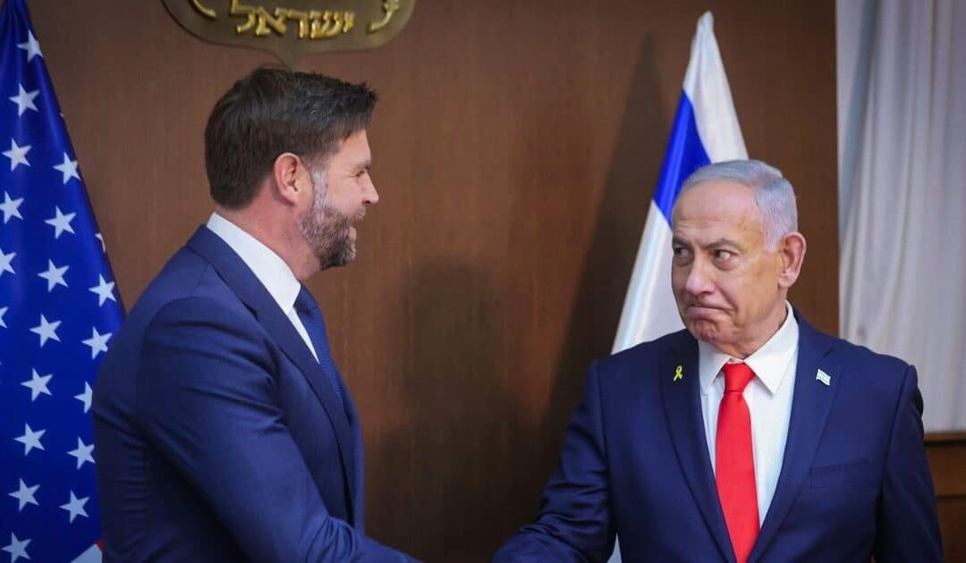 Vance and Rubio Slam Israeli Parliament’s Move Toward West Bank Annexation