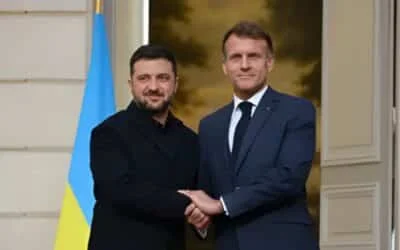 France’s Macron, Zelensky Sign Defense Accord for Ukraine to Acquire Up to 100 Rafale Fighter Jets