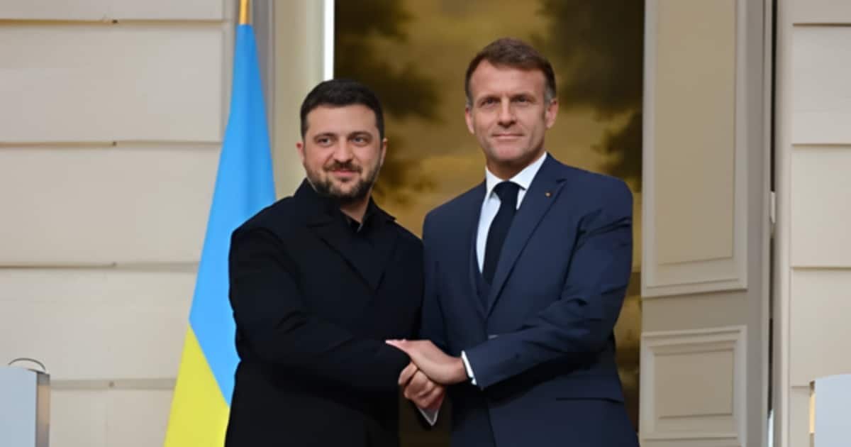 France’s Macron, Zelensky Sign Defense Accord for Ukraine to Acquire Up to 100 Rafale Fighter Jets France's Macron, Zelensky Sign Defense Accord for Ukraine to Acquire Up to 100 Rafale Fighter Jets