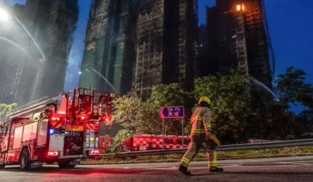 Hong Kong Fire; Death Toll Rises to 65 with Hundreds Still Missing Amid Investigation
