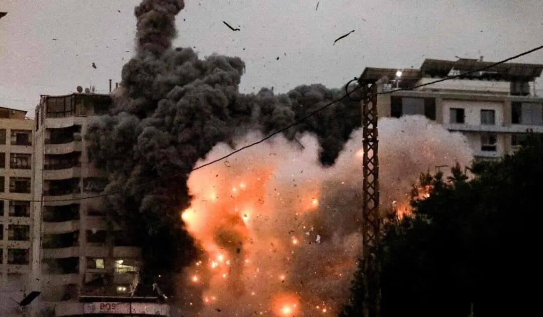 Israeli Airstrike on Beirut’s Southern Suburbs Kills 5, Lebanon Demands International Intervention