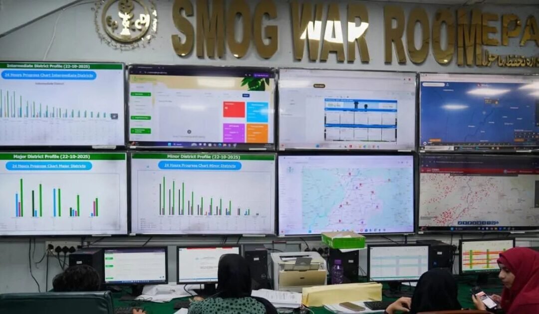 Lahore Deploys AI-Powered “Smog War Room” to Combat South Asia’s Deadliest Winter Haze