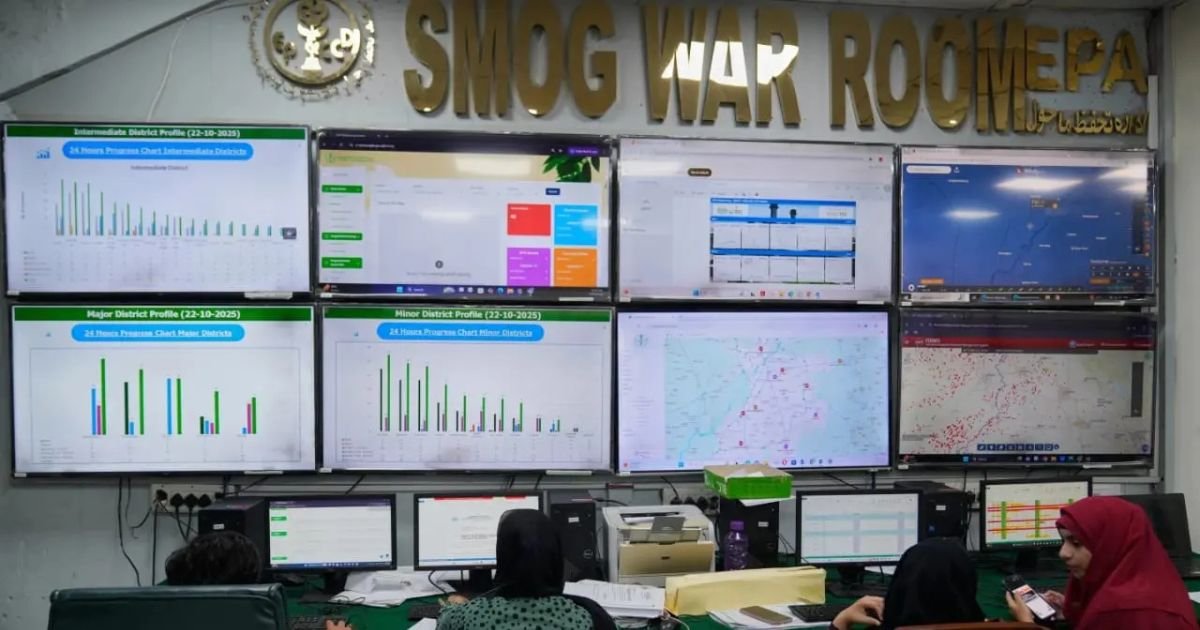 Lahore Deploys AI-Powered “Smog War Room” to Combat South Asia’s Deadliest Winter Haze Lahore Deploys AI-Powered “Smog War Room” to Combat South Asia’s Deadliest Winter Haze