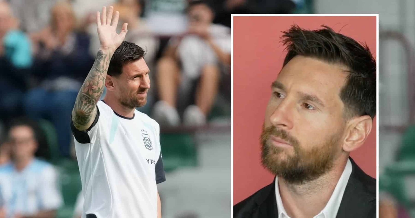 Messi Gets Emotional Watching Heartfelt Tribute from Barcelona Fans Messi Gets Emotional Watching Heartfelt Tribute from Barcelona Fans