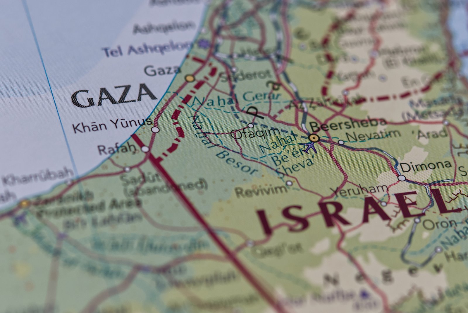 Gaza town of Gaza Strip, Israel. Gaza town of Gaza Strip, Israel.