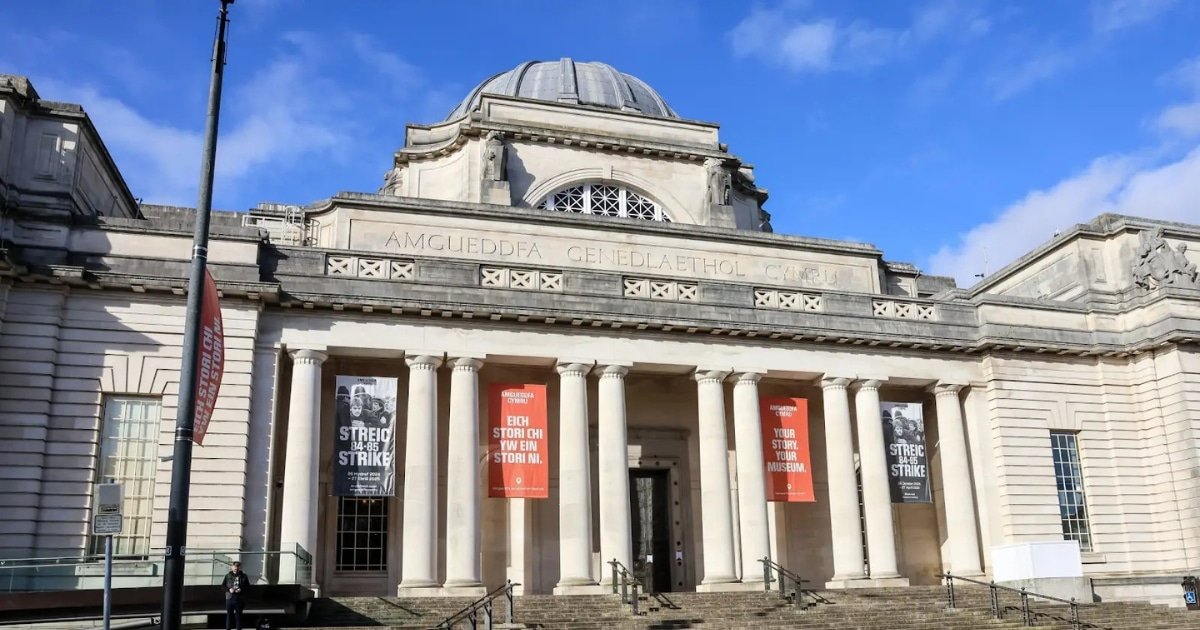 Prankster Artist, Marrow, Snuck AI Generated Print into National Museum, Cardiff Prankster Artist, Marrow, Snuck AI Generated Print into National Museum, Cardiff
