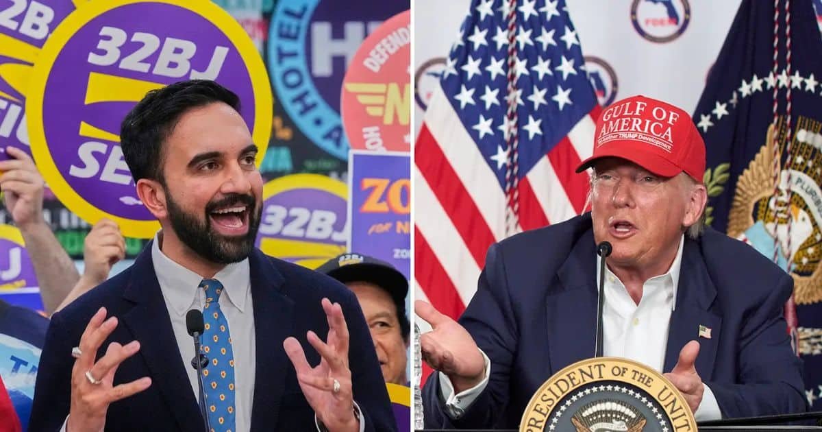 President Trump Urges Voters to Block ‘Communist’ Zohran Mamdani, Warns of Federal Funding Cuts (1)