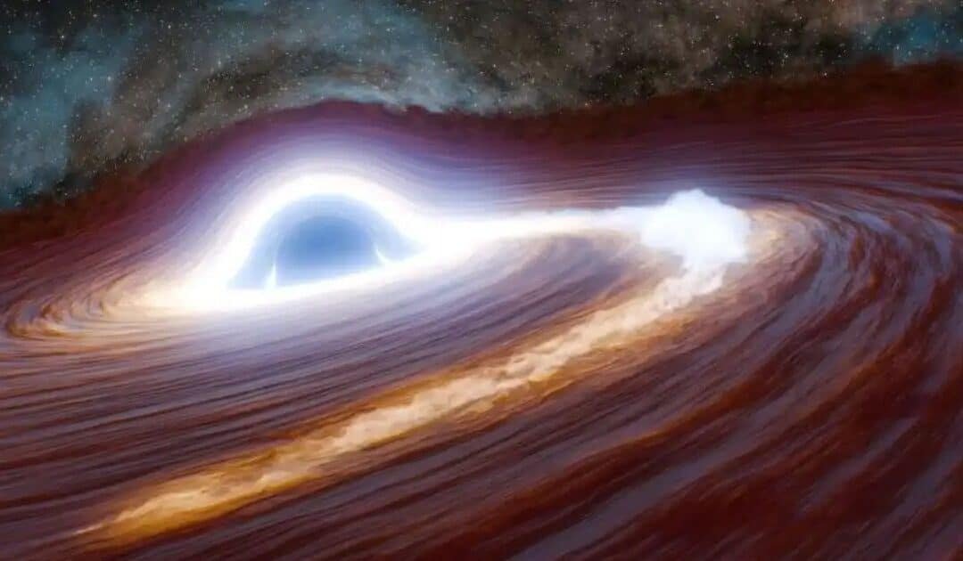 Record-breaking black hole flare outshines 10 trillion suns