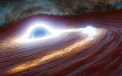 TODAYSTANCE Record-breaking black hole flare outshines 10 trillion suns