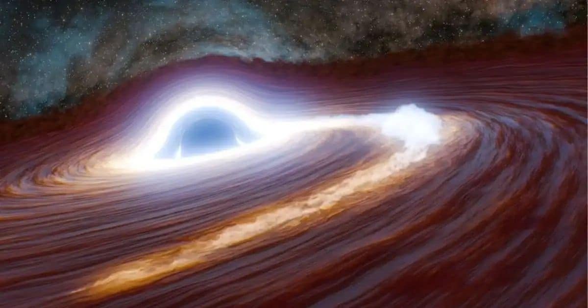 Record-breaking black hole flare outshines 10 trillion suns Record-breaking black hole flare outshines 10 trillion suns