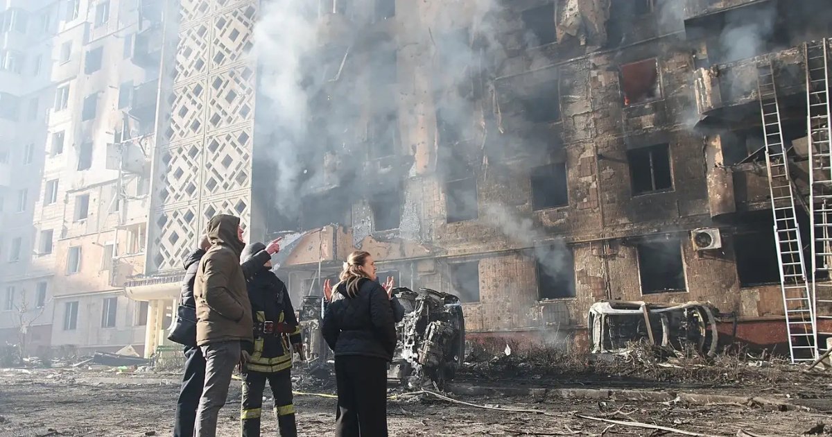 Russia’s Massive Drone and Missile Barrage Kills 25 in Western Ukraine’s Ternopil Russia's Massive Drone and Missile Barrage Kills 25 in Western Ukraine's Ternopil
