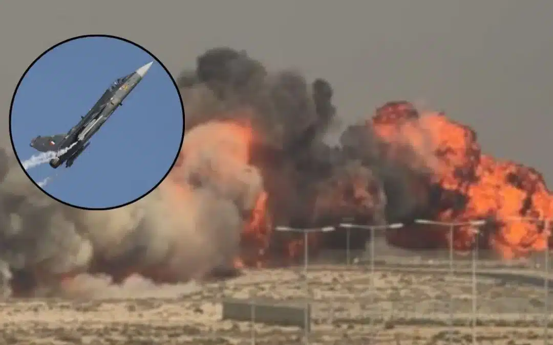 Indian Air Force Tejas Fighter Jet Crashes During Dubai Airshow Flying Display, Pilot Killed