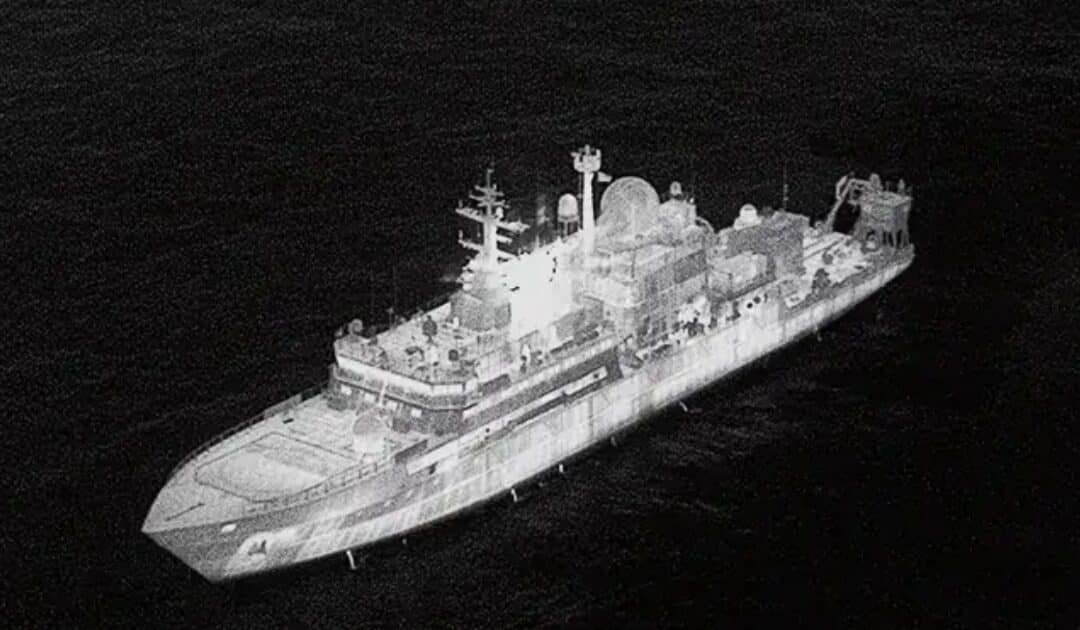 UK Warns; ‘We See You’ After Russian Spy Ship Aims Lasers at RAF Pilots