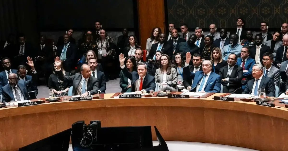 UN Security Council Adopts US Resolution Backing Trump’s Gaza Plan UN Security Council Adopts US Resolution Backing Trump's Gaza Plan