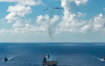 USS Gerald R. Ford Carrier Strike Group Enters Caribbean Amid US, and Venezuela Tensions