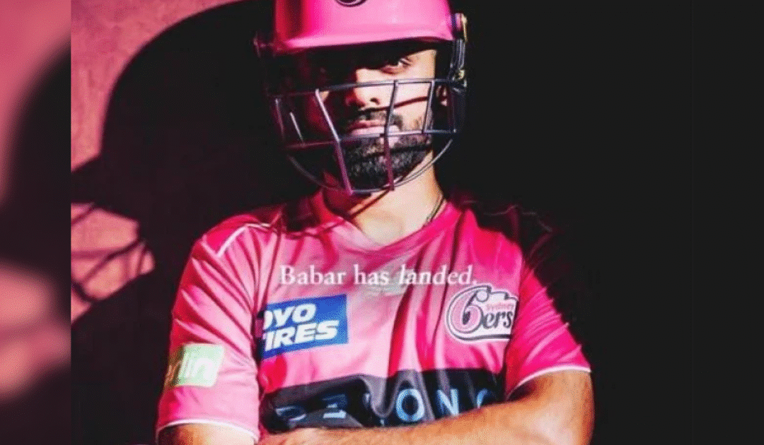 056 Vs 56: Sydney Sixers Unveil Unique Number For Babar Azam