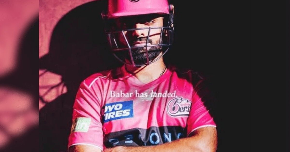 056 Vs 56 Sydney Sixers Unveil Unique Number For Babar Azam 056 Vs 56 Sydney Sixers Unveil Unique Number For Babar Azam