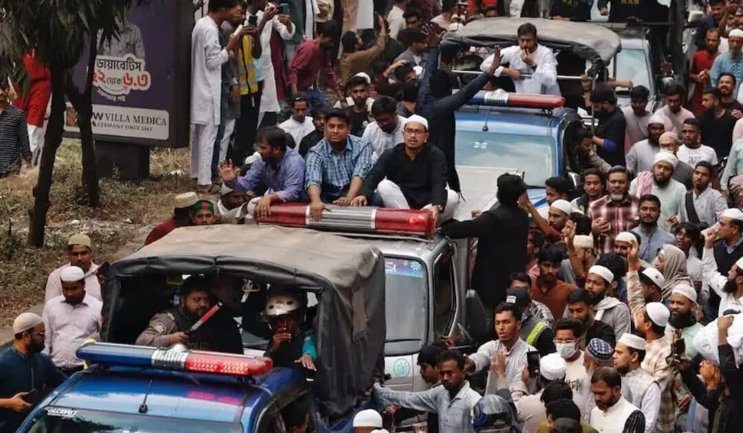 Bangladesh Holds State Funeral for Slain Youth Leader amid Tight Security