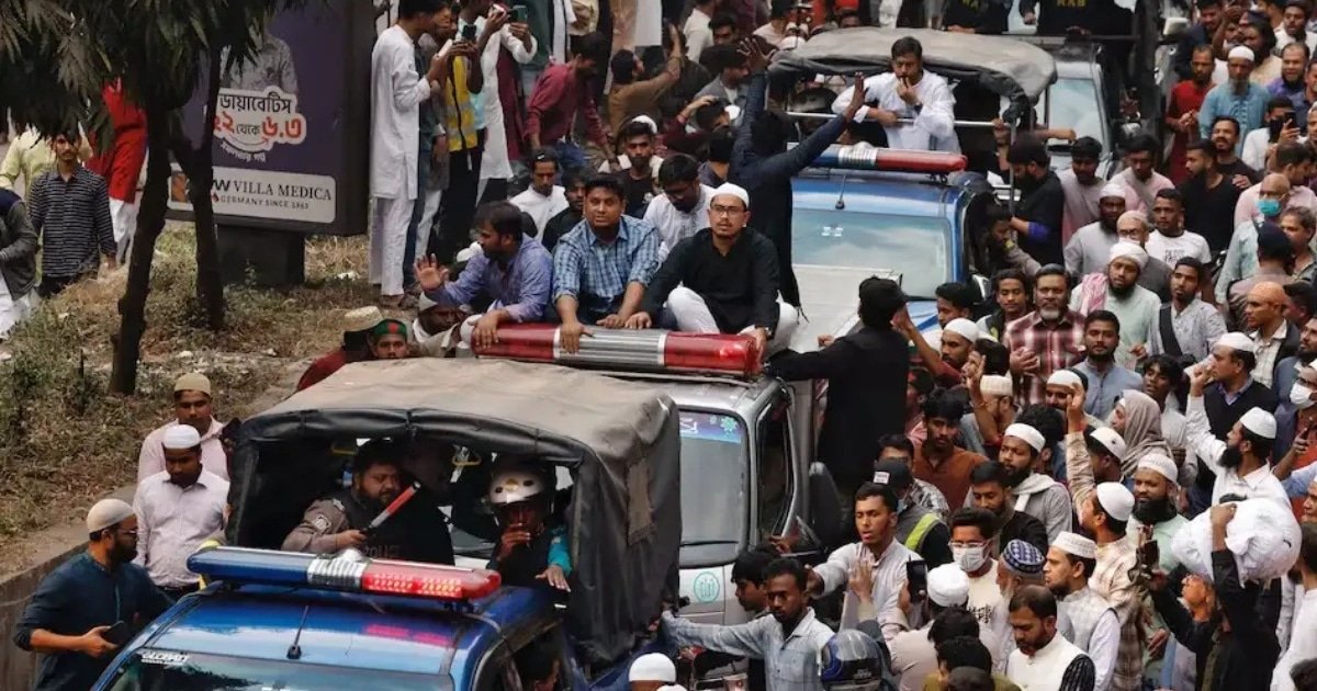 Bangladesh Holds State Funeral for Slain Youth Leader amid Tight Security Bangladesh Holds State Funeral for Slain Youth Leader amid Tight Security