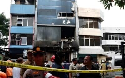 Deadly Fire at Jakarta Office Kills at least 22 after Battery Explosion
