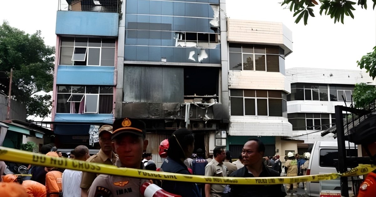 Deadly Fire at Jakarta Office Kills at least 22 after Battery Explosion Deadly Fire at Jakarta Office Kills at least 22 after Battery Explosion