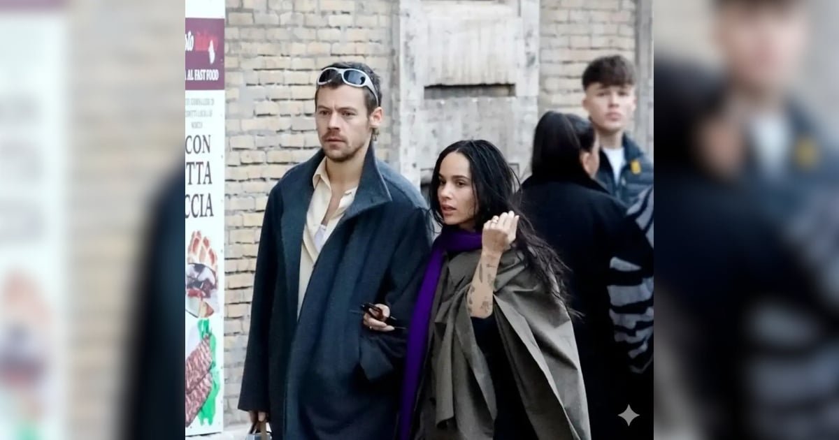 Engagement Rumors Swirl Harry Styles and Zoë Kravitz Spotted in Rome Engagement Rumors Swirl Harry Styles and Zoë Kravitz Spotted in Rome