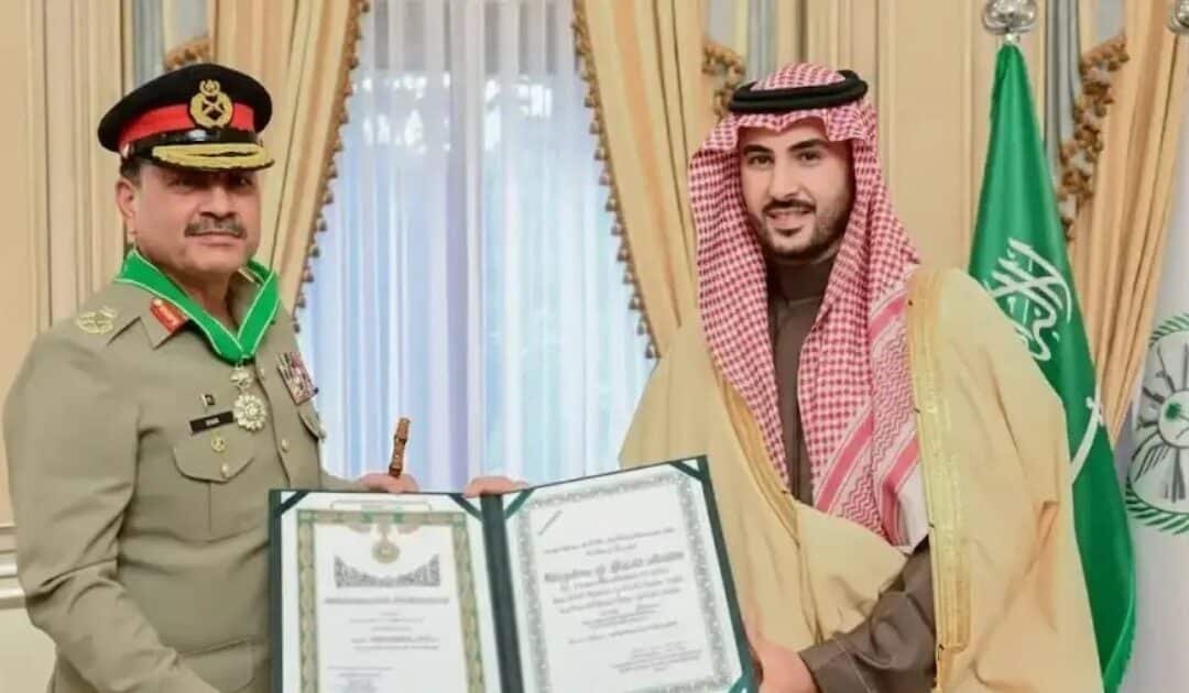 Field Marshal Asim Munir Honored with Saudi Arabia’s Highest National Medal
