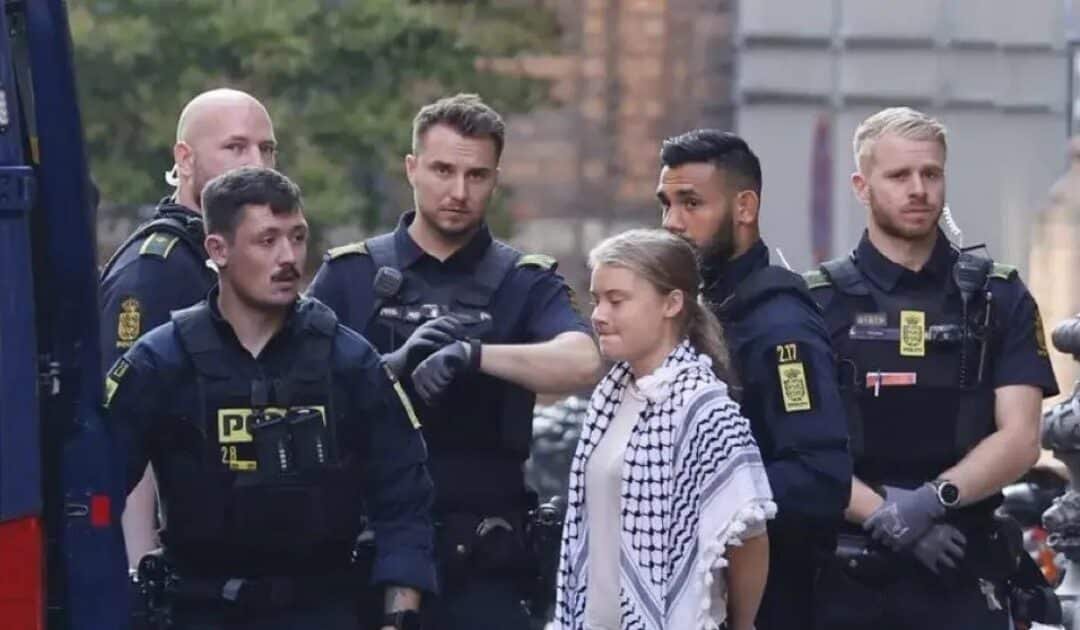 Global Activist Greta Thunberg Arrested in London During Vigil for Palestine Action Hunger Strikers