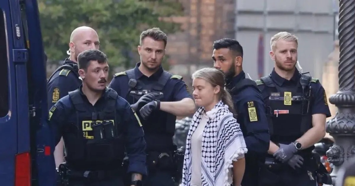 Global Activist Greta Thunberg Arrested in London During Vigil for Palestine Action Hunger Strikers