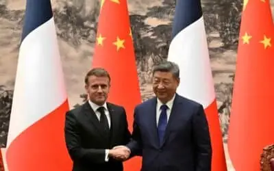 TODAYSTANCE Macron Pressures China’s Xi on Ukraine, and Unfair Global Trade