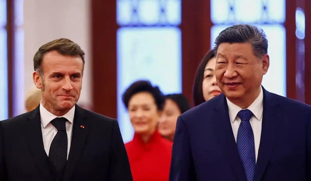 Macron Urges Xi to Cooperate on Geopolitics and Trade Rebalancing Amid EU Tariff Disputes
