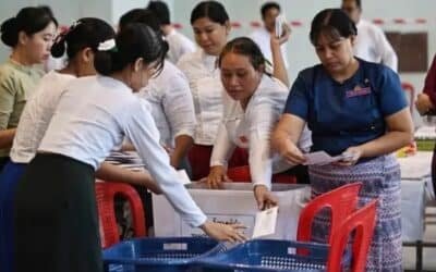TODAYSTANCE Myanmar Junta Stages First Election Since 2021 Coup Amid Civil War
