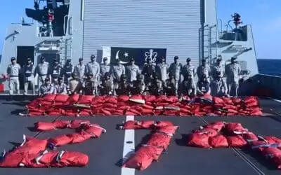 TODAYSTANCE Pakistan Navy Seizes 1,500 KG Hashish Worth $3 Million in Arabian Sea