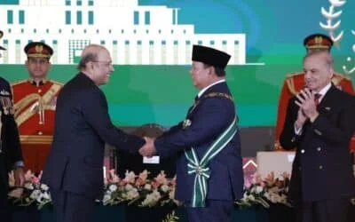 President Subianto Honored With Pakistan’s Highest Civil Award