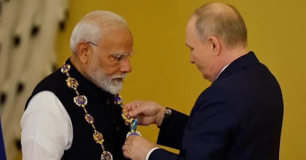 Putin, and Modi Meet to Fortify Strategic Partnership Amid Geopolitical Tension Putin, and Modi Meet to Fortify Strategic Partnership Amid Geopolitical Tension