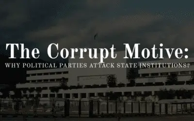 The Corrupt Motive: Why Political Parties Attack State Institutions?