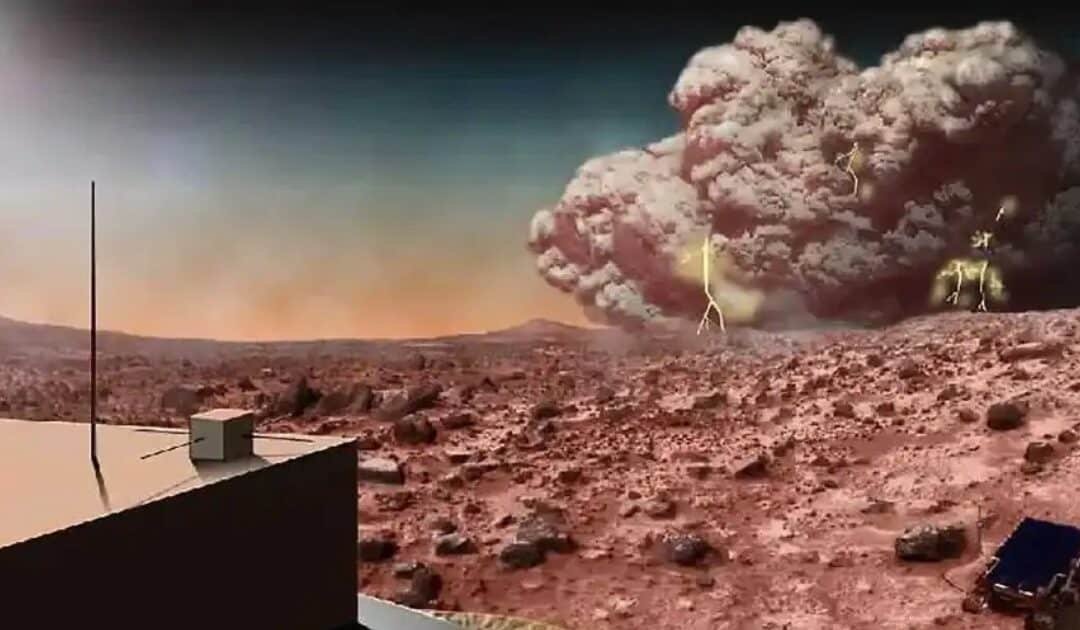 Shocking Discovery: Tiny Lightning Bolts Detected in Martian Dust Clouds