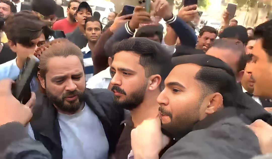 YouTuber Rajab Butt Assaulted During Court Hearing in Karachi
