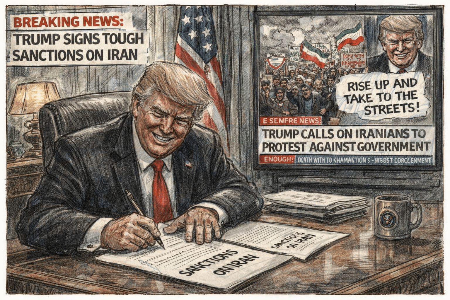 Iran Restores Order After Unrest, Blames Foreign Powers, Vows Punishment for "Ringleaders" Iran Restores Order After Unrest, Blames Foreign Powers, Vows Punishment for "Ringleaders"
