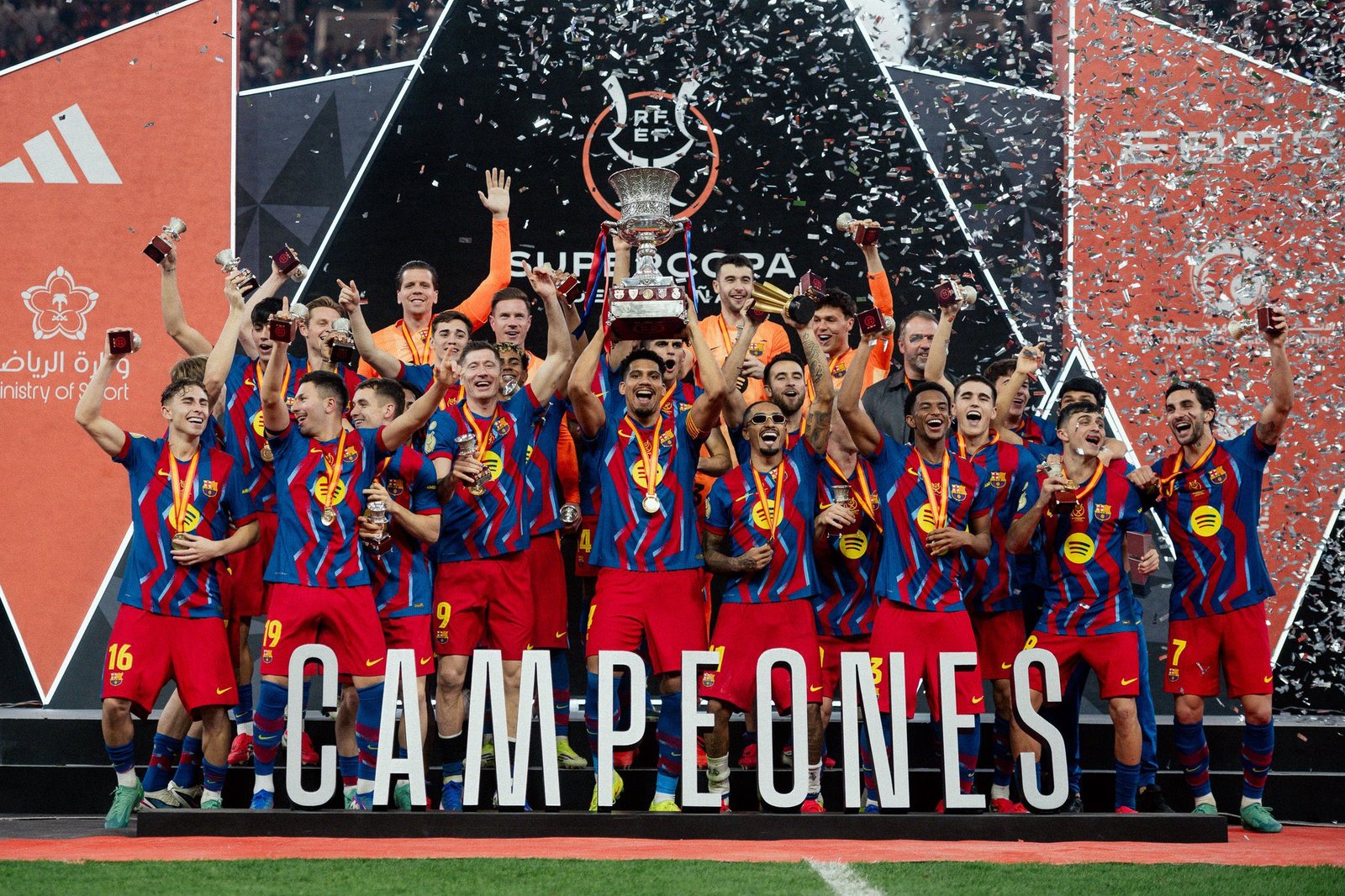 FC Barcelona Retains Spanish Super Cup After El Clásico Thriller FC Barcelona Retains Spanish Super Cup After El Clásico Thriller