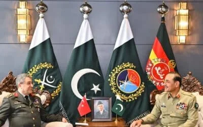 TODAYSTANCE Field Marshal Asim Munir Meets Turkish General Selcuk Bayraktaroglu at GHQ