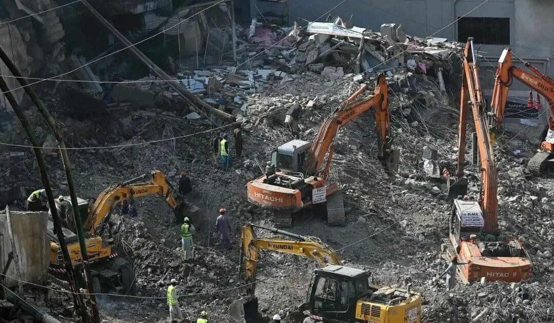 Karachi’s Gul Plaza Death Toll Hits 71; Search Operation Nears Completion