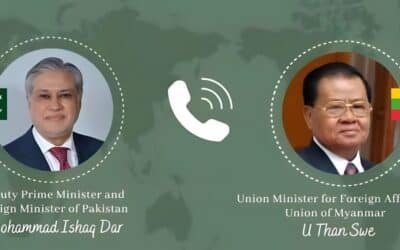Pakistan and Myanmar Vow Close Cooperation on Regional and Bilateral Issues