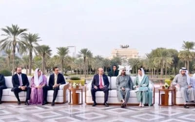 TODAYSTANCE President Zardari, and UAE Vice President Sheikh Mohammed bin Rashid Discuss Economic Expansion