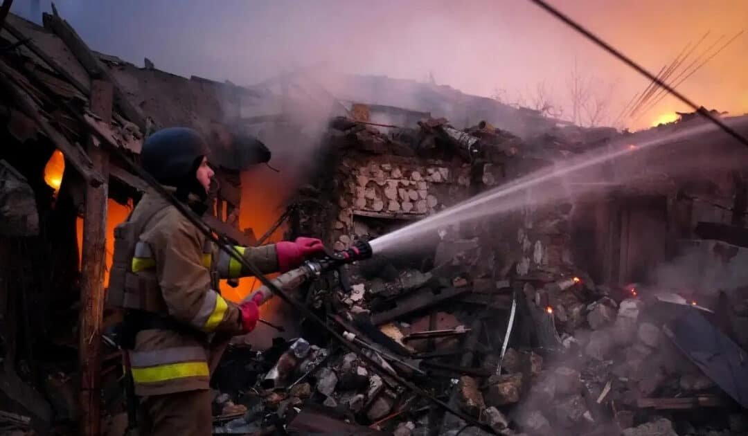 Russia Unleashes Major Strike on Ukraine’s Energy Grid as Winter Temperatures Plummet