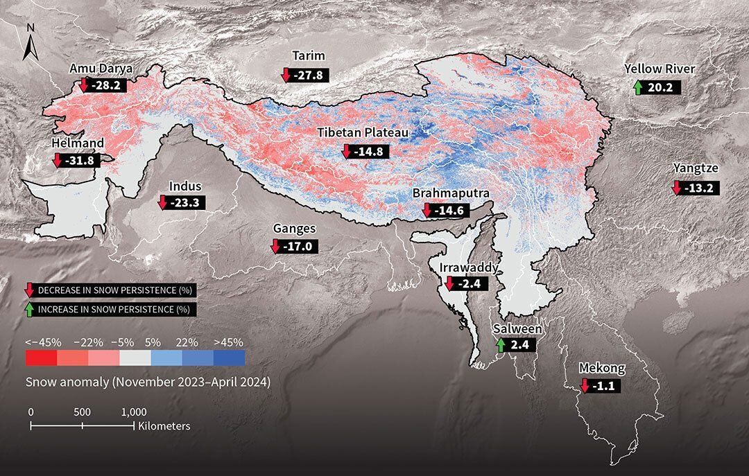 Snow-Free Himalayas: Scientists Warn of Record Snow Drought Threatening Water Security Scientists Warn of Record Snow Drought Threatening Water Security